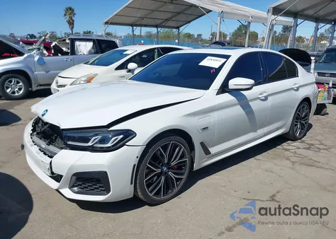 2023 BMW 530E из США, поврежденный, VIN WBA13AG02PCM85786